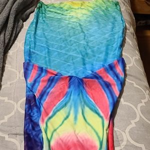 Mermaid tail swim bottoms